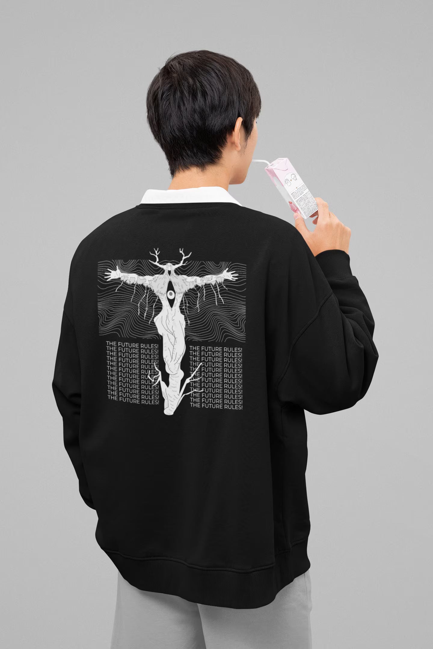 Future Devil Crewneck Sweatshirt | The future rules