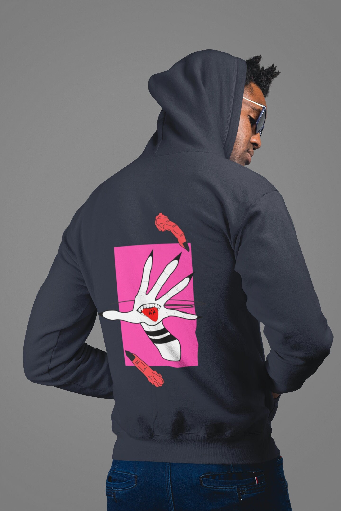 Ryomen Sukuna Fingers Hoodie | Cursed Object Streetwear Pullover