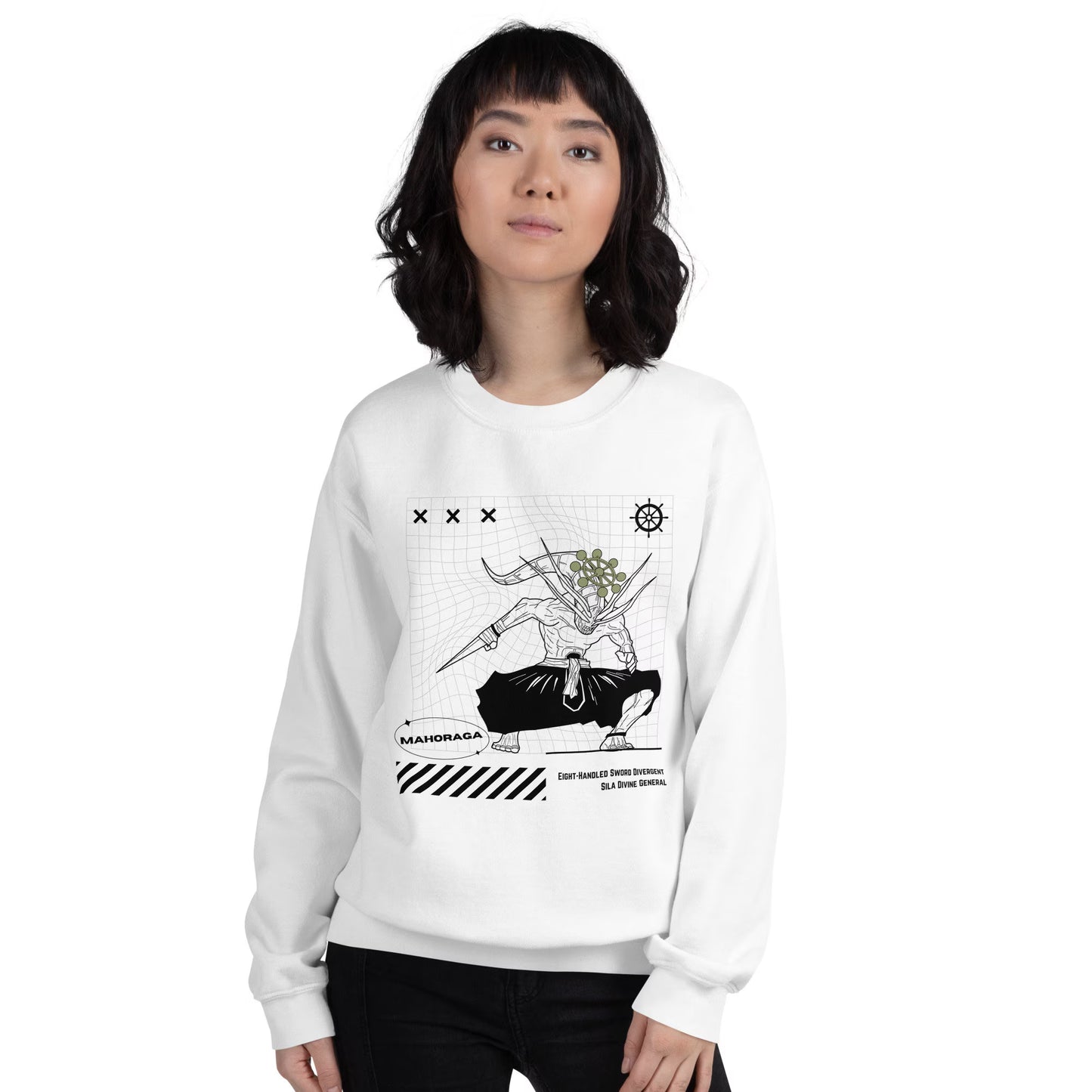 Mahoraga Y2k Sweatshirt | Shikigami Streetwear Sweater