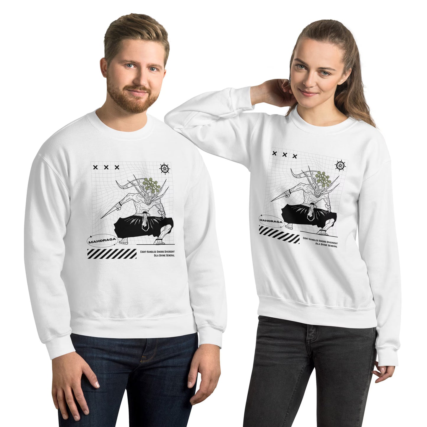 Mahoraga Y2k Sweatshirt | Shikigami Streetwear Sweater