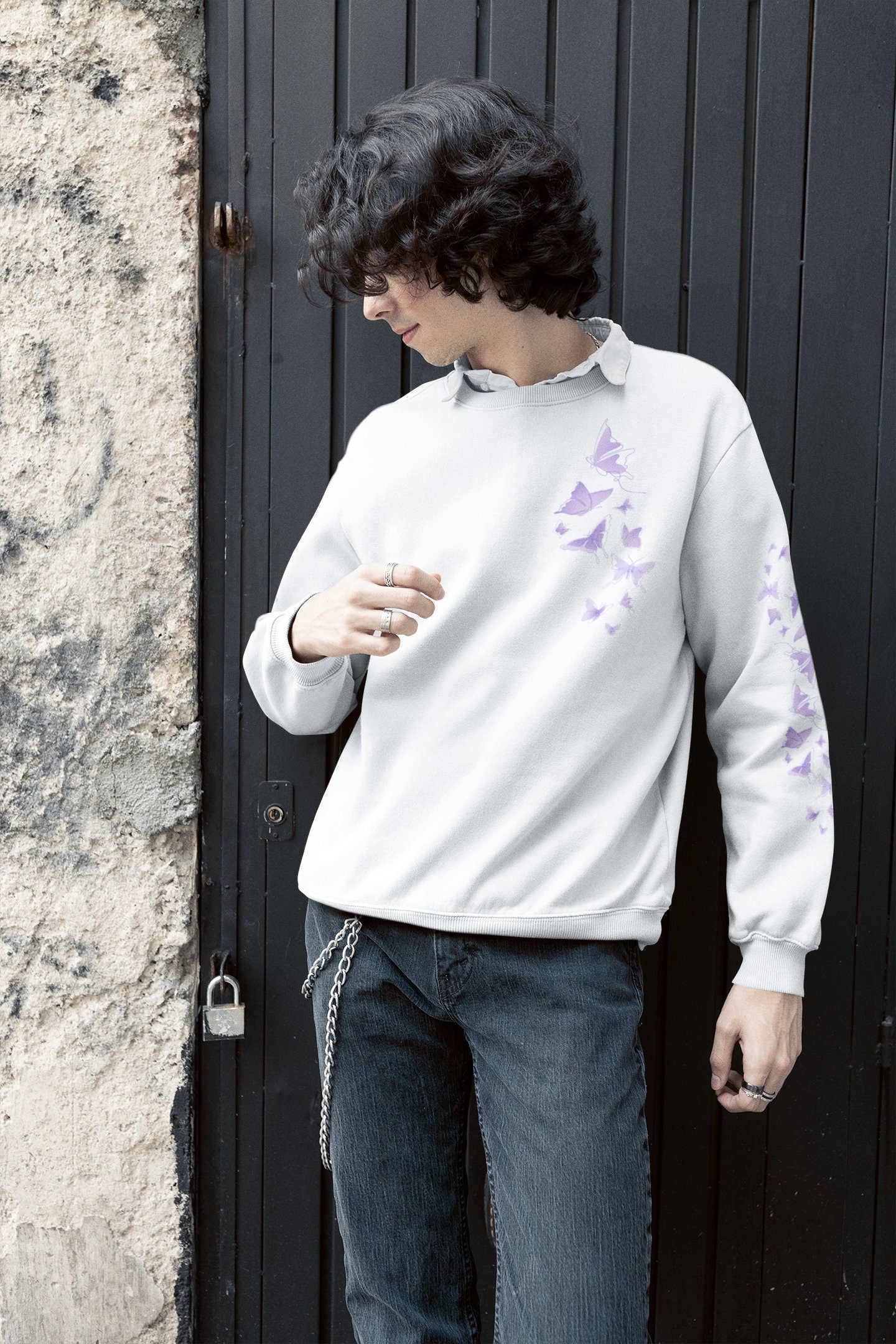 Butterfly Katana Sweatshirt | Shinobu Kocho Streetwear Sweater