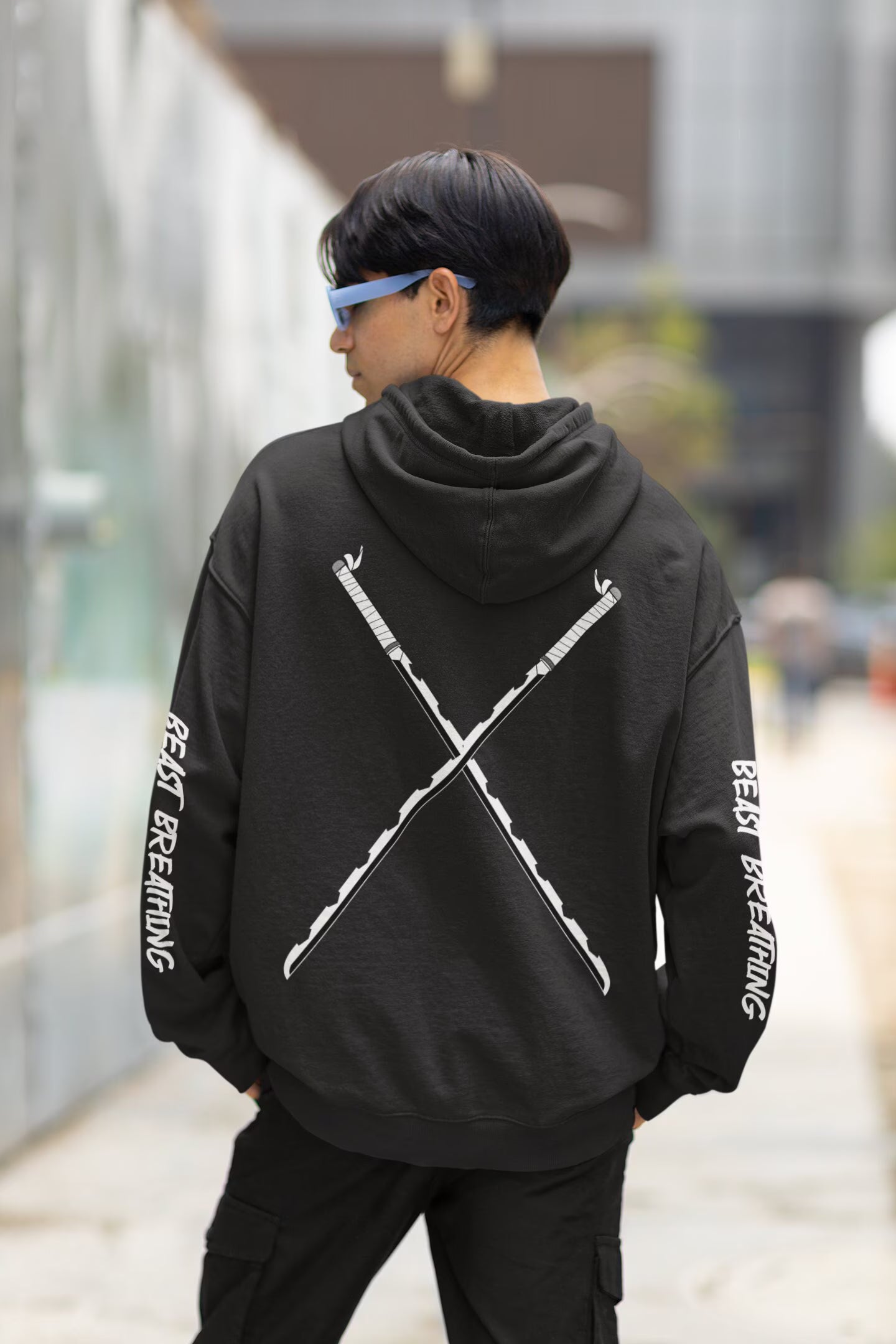 Breast Breathing Hoodie | Inosuke Streetwear Pullover