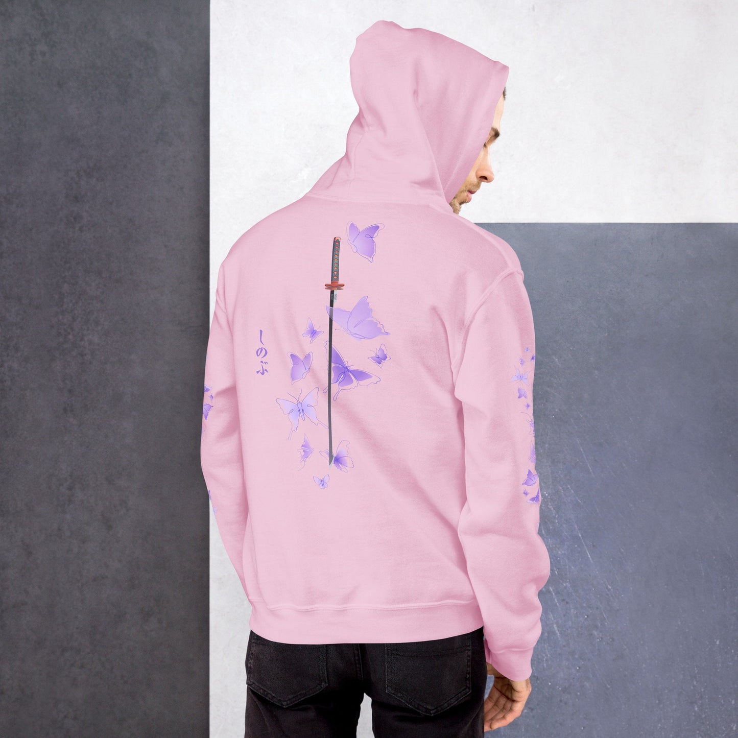 Butterfly Katana Hoodie | Shinobu Kocho Streetwear Pullover