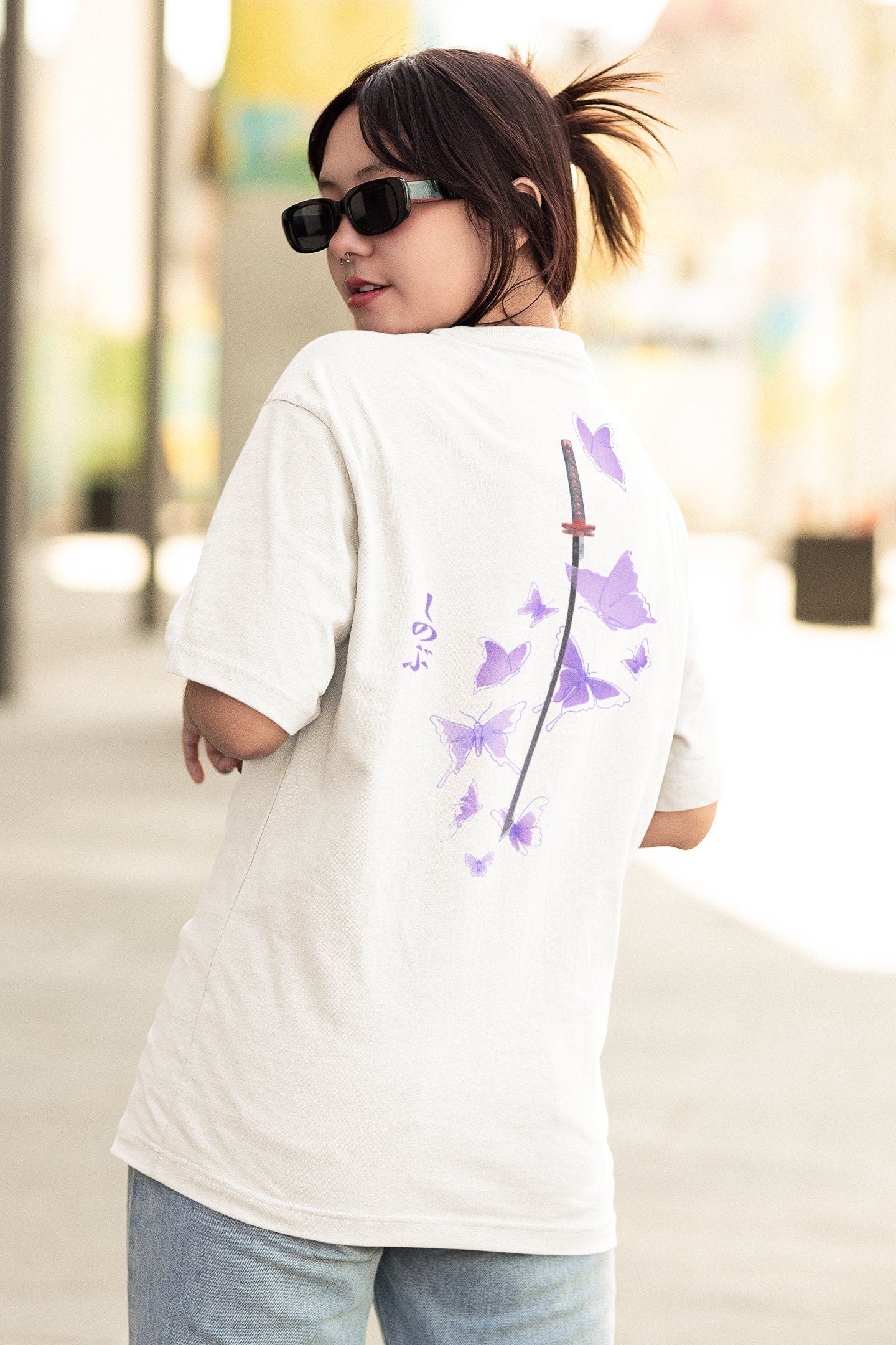 Butterfly Katana T-shirt | Shinobu Kocho Streetwear Tee