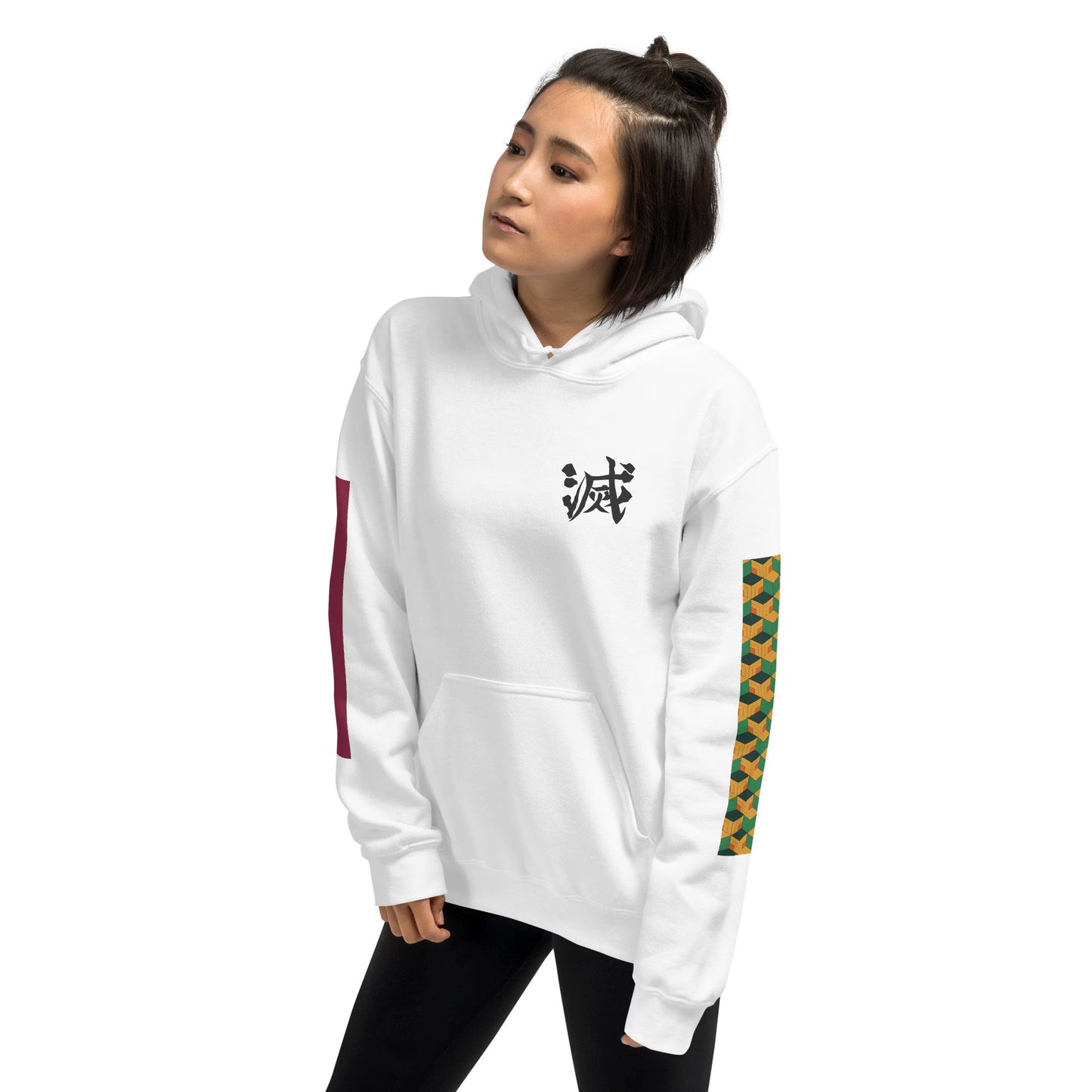 Minimalist Giyu Tomioka Hoodie | Water Hashira Streetwear Pullover