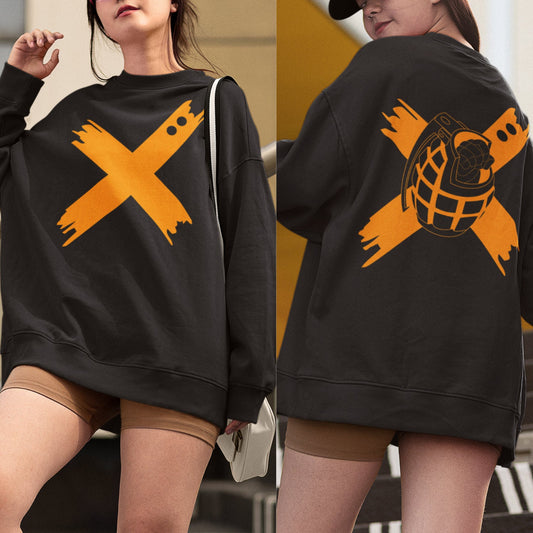 Bakugo Crewneck Sweatshirt | King Explosion Pullover Sweater