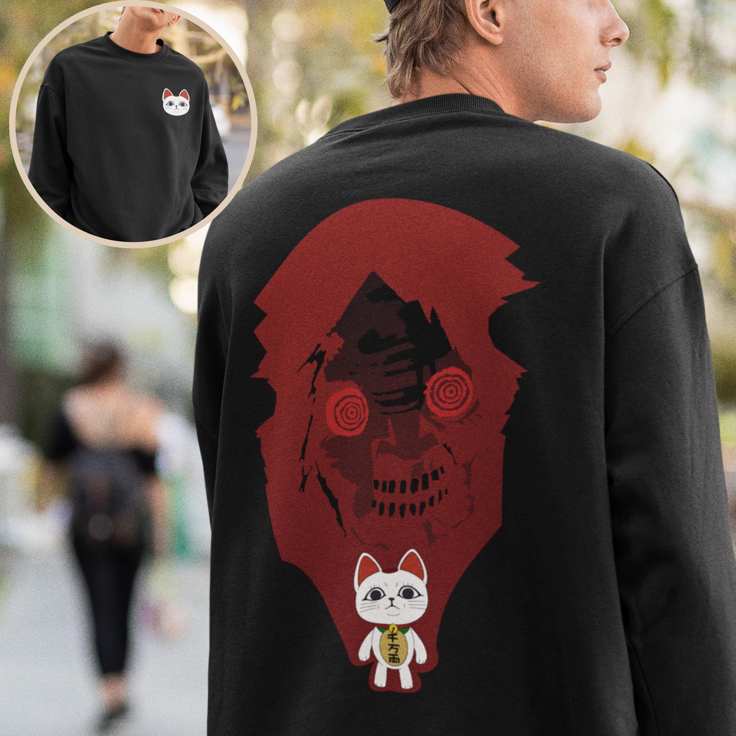 Turbo Granny Okarun Sweatshirt | Occult Sweater