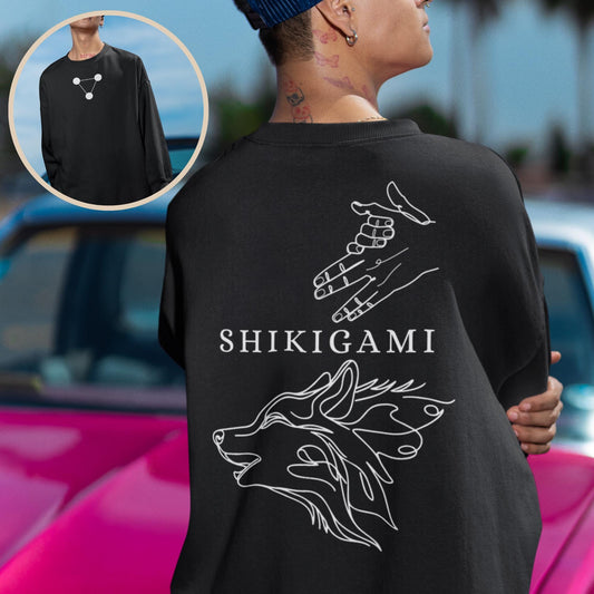 Shikigami Divine Dogs Sweater | Fushiguro Streetwear Sweatshirt