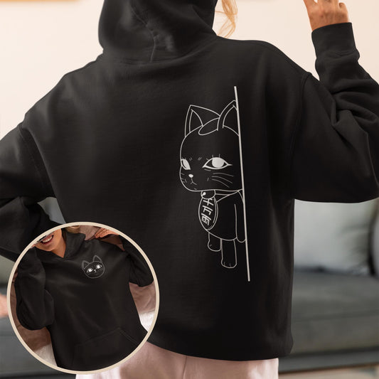 Minimalist Turbo Granny Hoodie | Occult Pullover Streetwear