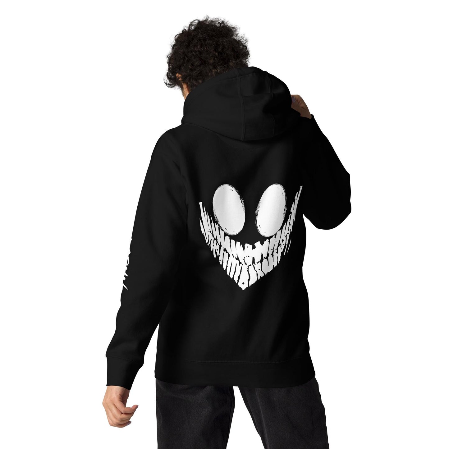 Okarun Grunge Hoodie | Minimalist Occult Streetwear Pullover