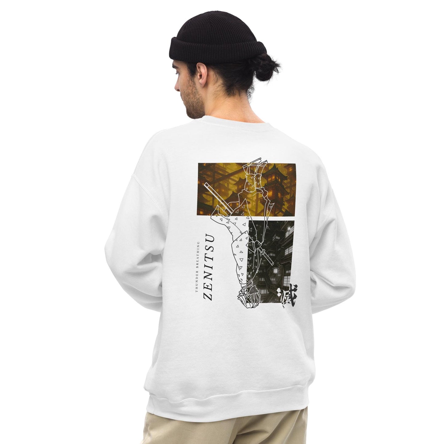 Thunder Breathing Sweatshirt | Zenitsu Streetwear Sweater