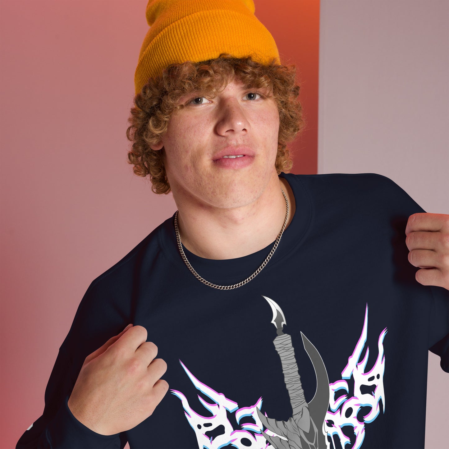 Kasaka Venom Fang Sweatshirt | Shadow Monarch Streetwear