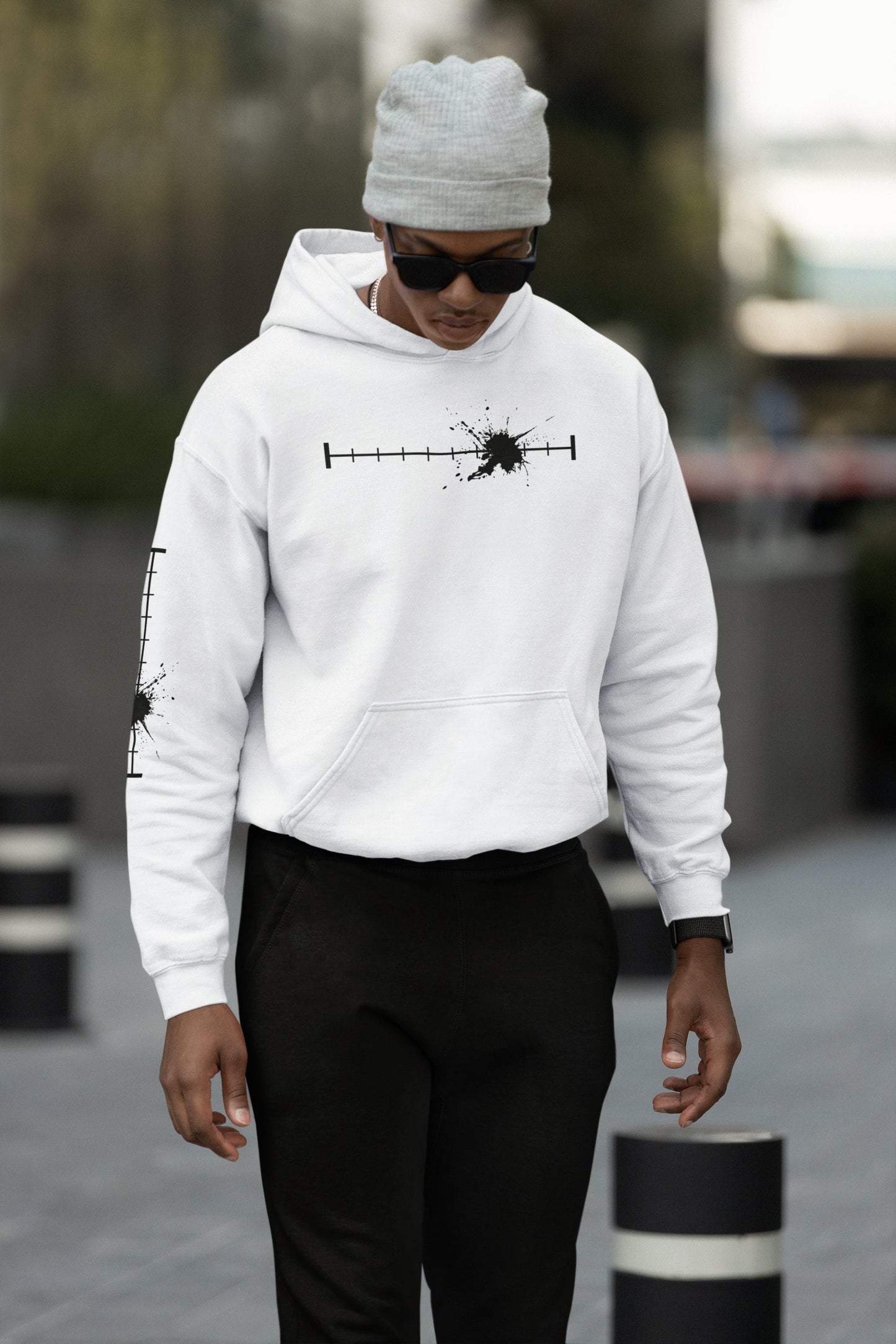 Minimalist Ratio Technique Hoodie | Nanami Kento Inspired Streetwear Pullover