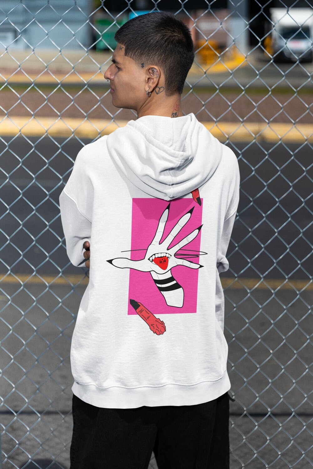 Ryomen Sukuna Fingers Hoodie | Cursed Object Streetwear Pullover