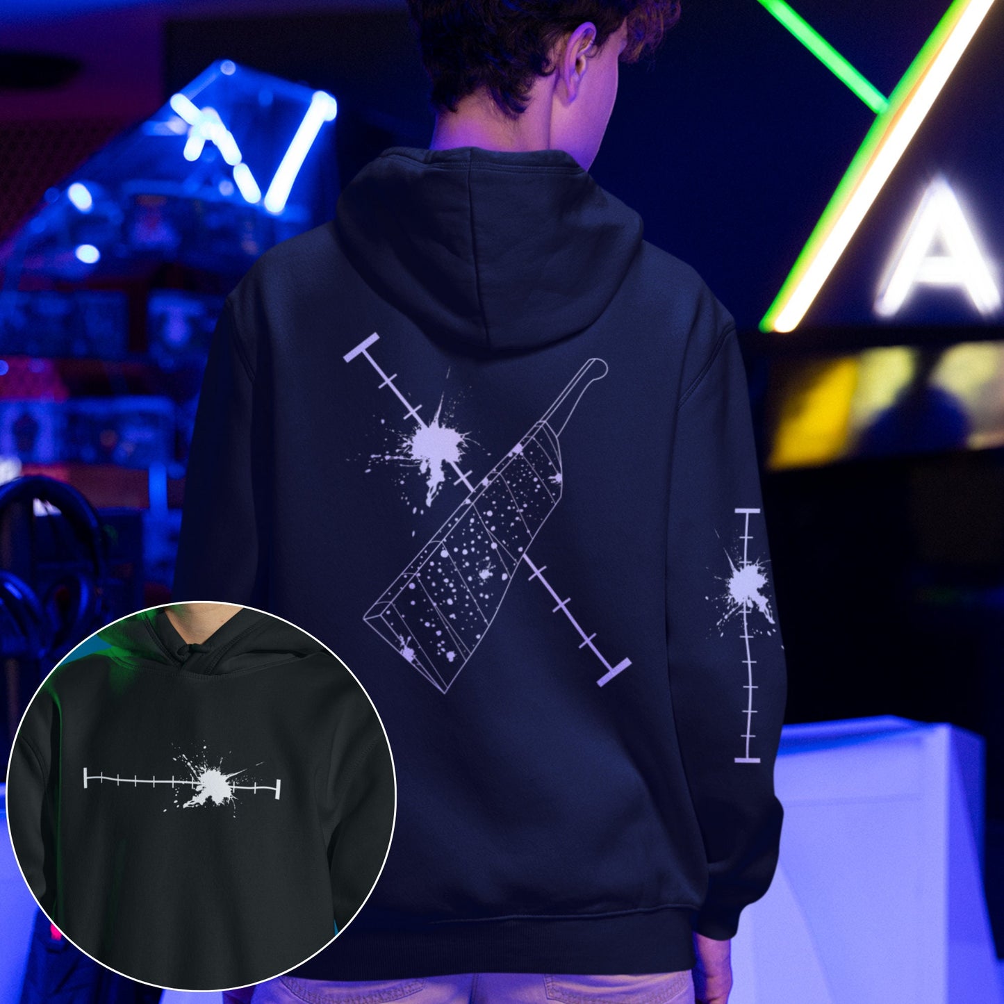 Minimalist Ratio Technique Hoodie | Nanami Kento Inspired Streetwear Pullover