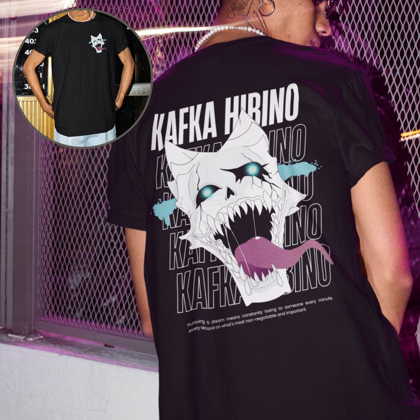 Kaiju Streetwear tshirt | Hibino Kafka Tee