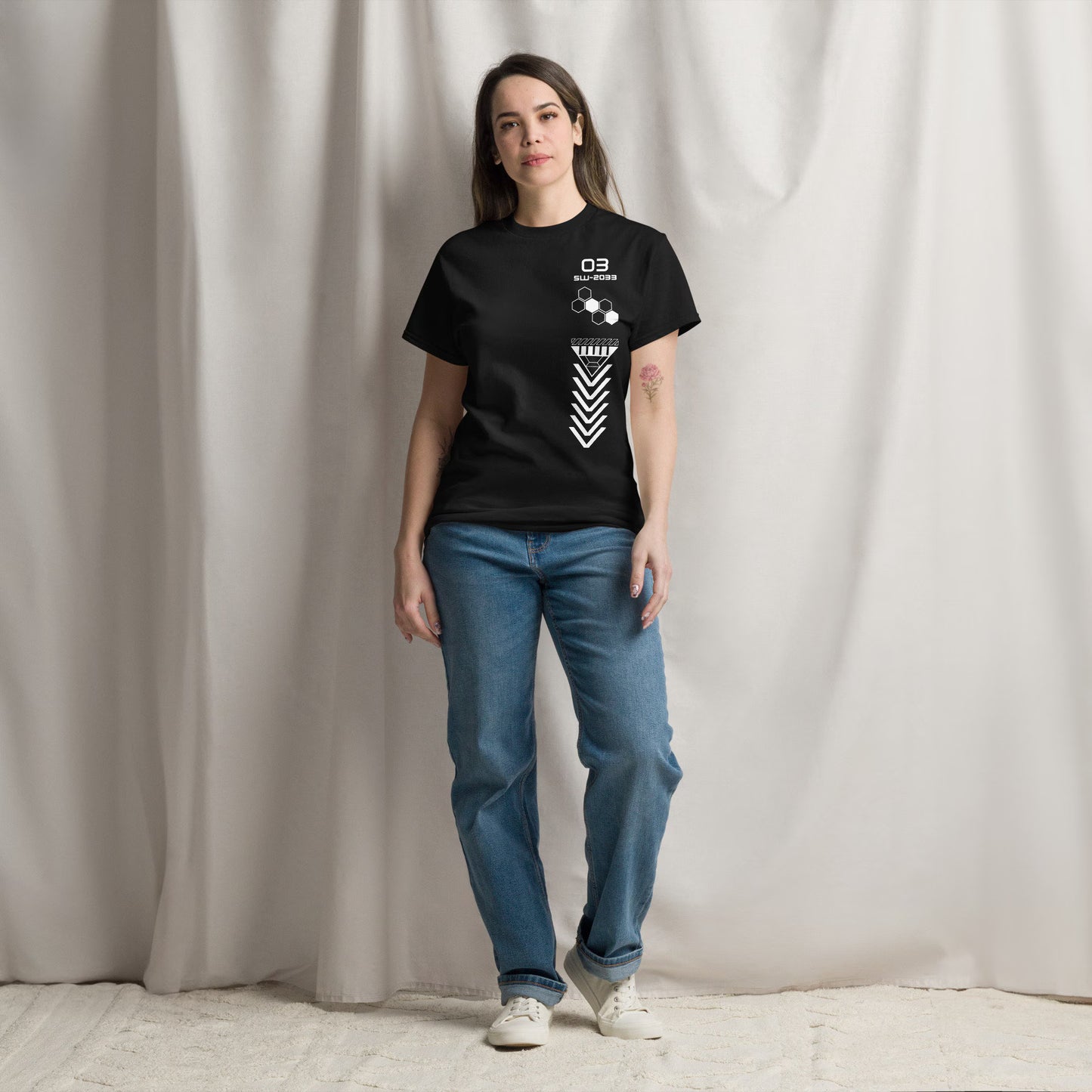 Soshiro Hoshina Inspired Techwear Teeshirt | Streetwear Kaiju Tshirt