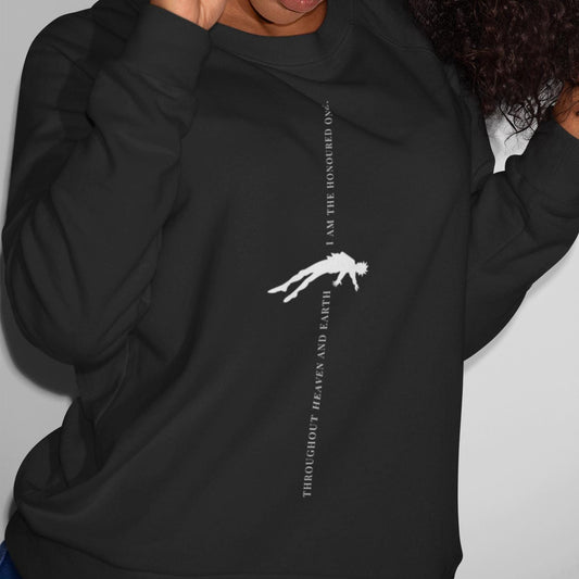 Minimalist Honoured One Sweatshirt | Gojo Satoru Streetwear Sweater